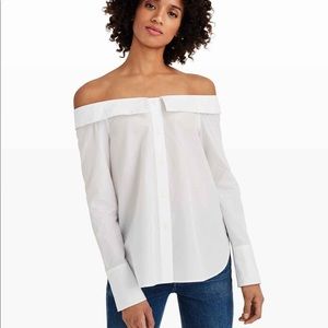 *NWT* Club Monaco Jearim Shirt White *HOST PICK*